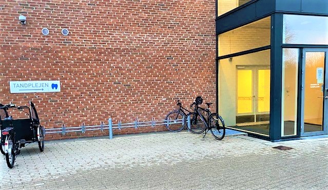 Indgangen til Trekroner Tandpleje